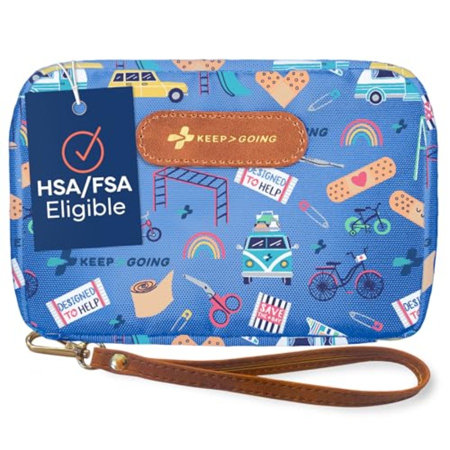 First Aid Bag Kit - KeepGoing Travel First Aid Kit for