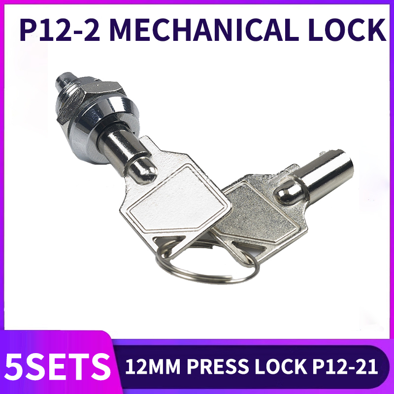 5sets 12MM press lock P12-21 b - Medicine Cabinet Lock avaliação e preço