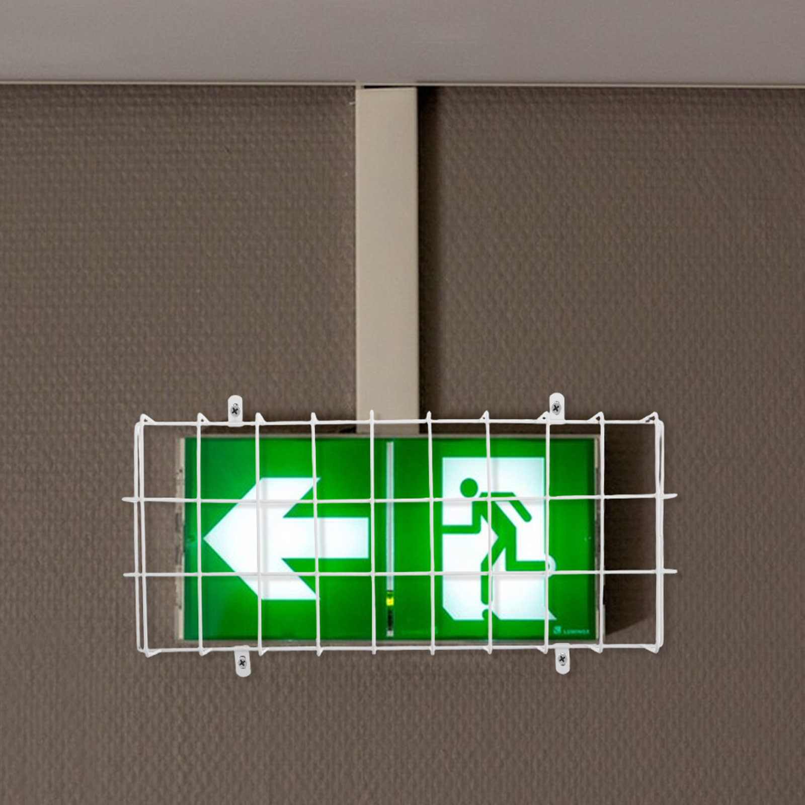 4Pcs Exit Sign Safety Cage Imp - Emergency Exit Sign avaliação e preço