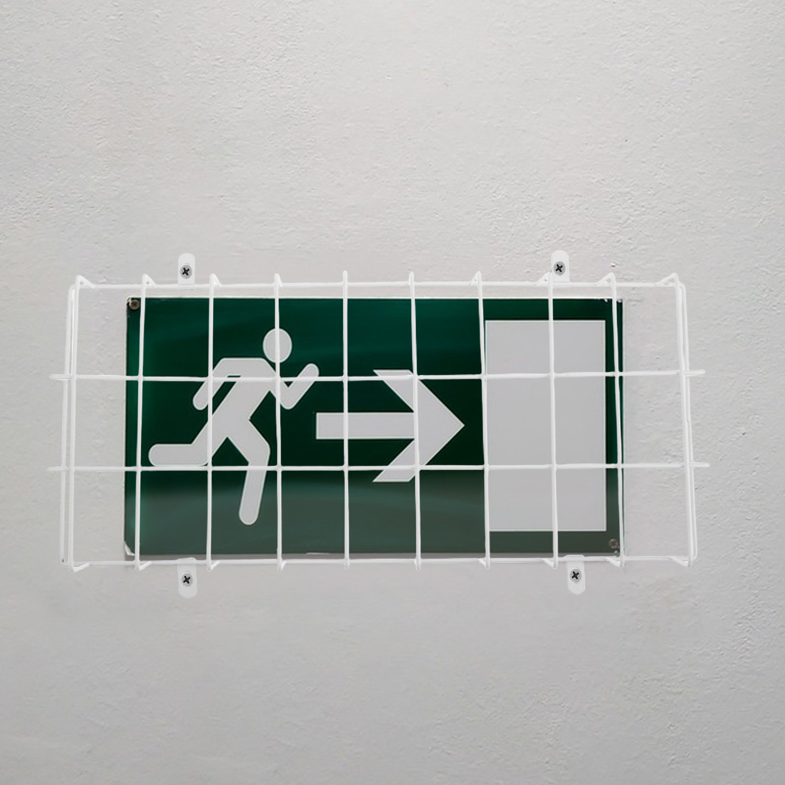 4Pcs Exit Sign Safety Cage Imp - Emergency Exit Sign avaliação e preço