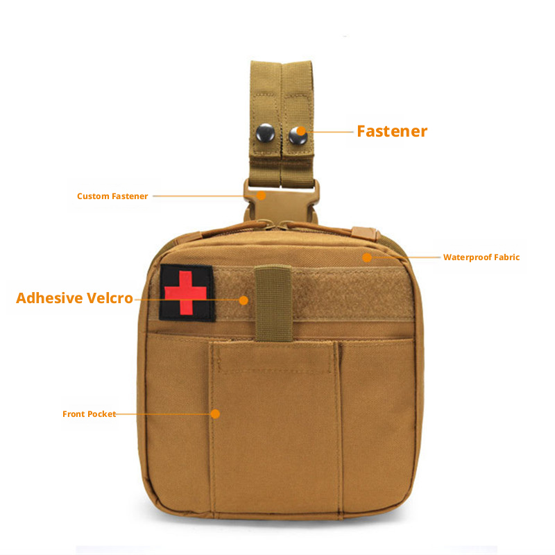 MOLLE Drop Leg Pouch Medical K - First Aid Bag Kit avaliação e preço
