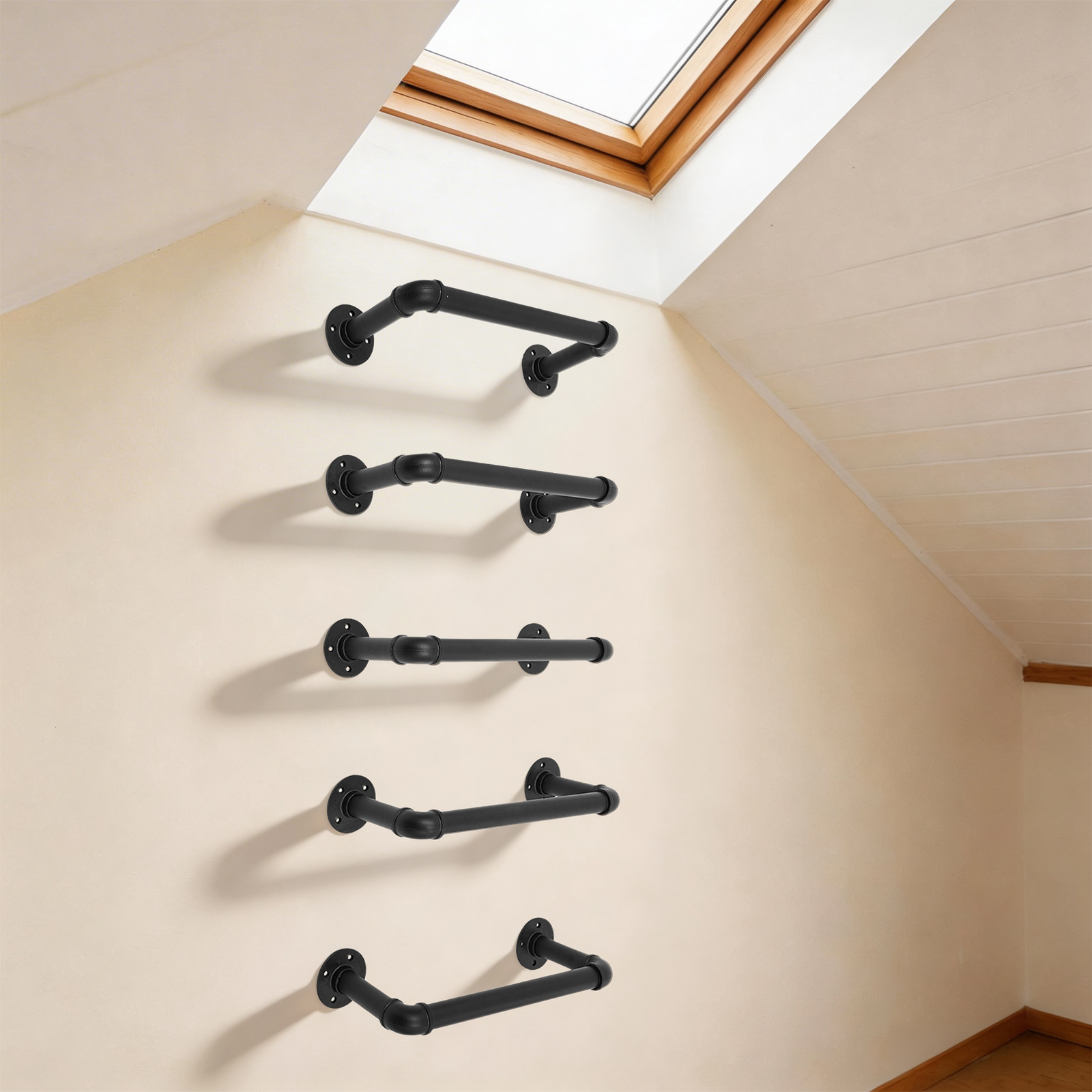 5 Pcs Wall Mounted Emergency E - Fire Escape Ladder avaliação e preço