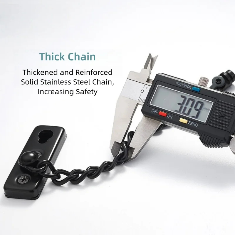 Multi-Color Stainless Steel An - Security Chain Door avaliação e preço