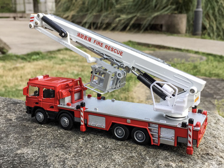 1:50 alloy engineering vehicle - Fire Escape Ladder avaliação e preço