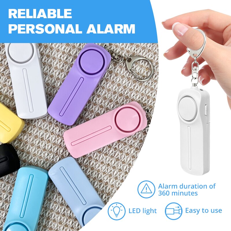 Personal Security Alarm Self D - Personal Alarm Keychain avaliação e preço