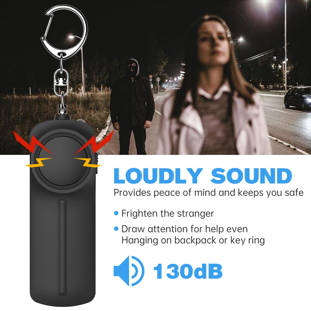 Personal Security Alarm Self D - Personal Alarm Keychain avaliação e preço