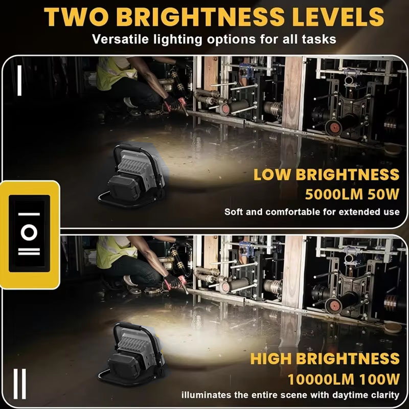 50W 10000LM Work Light For Dew - Power Outage Light avaliação e preço