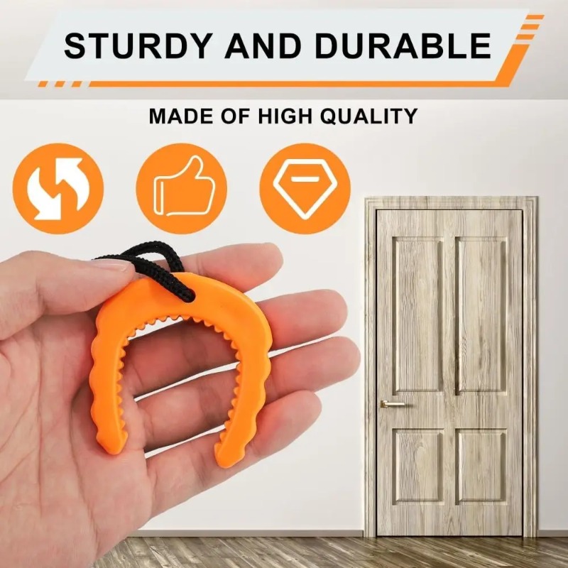 Easy to Use Rubber Door Jam Fi - Door Stop Alarm avaliação e preço