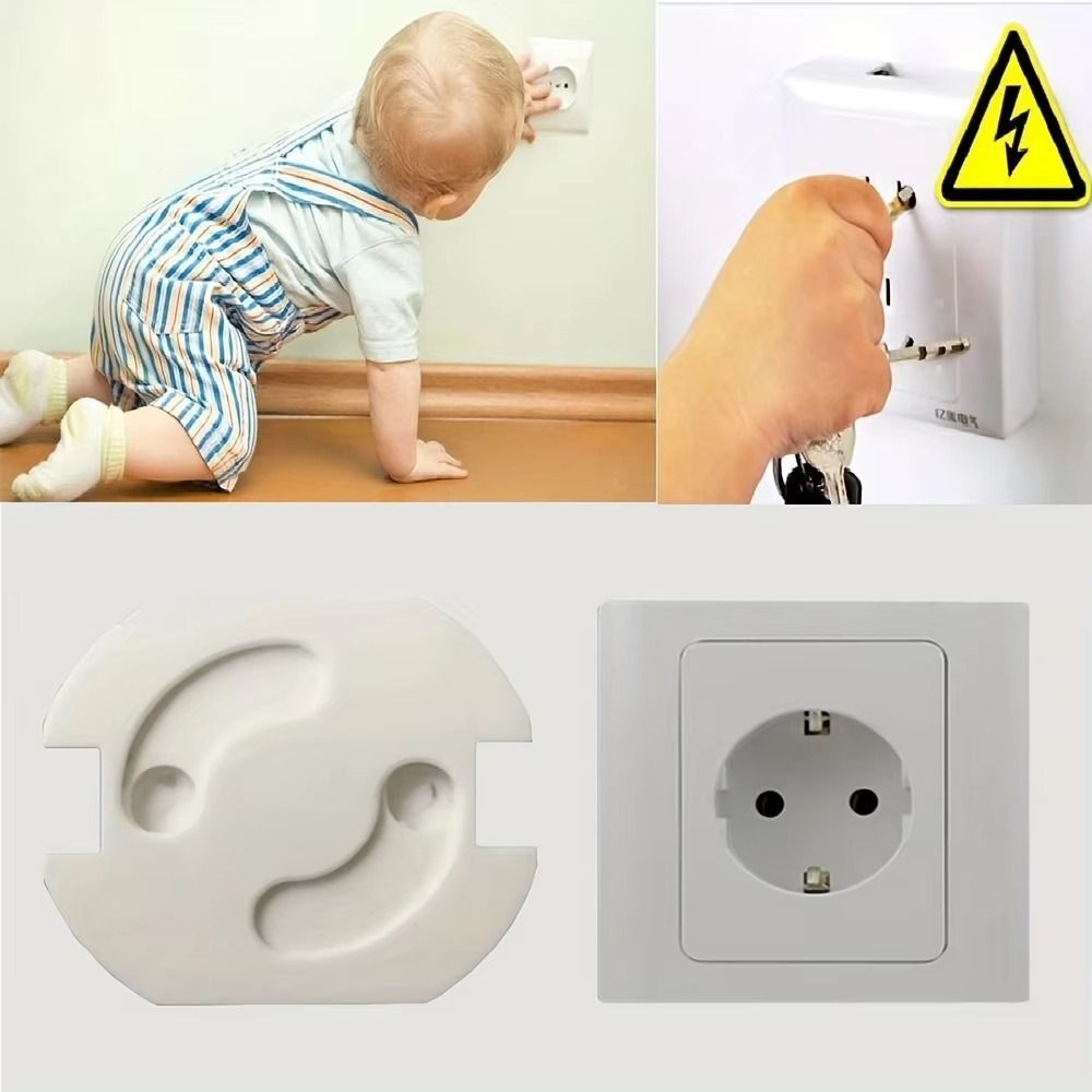 New Plastic Electric Socket Ou - Outlet Cover Baby avaliação e preço