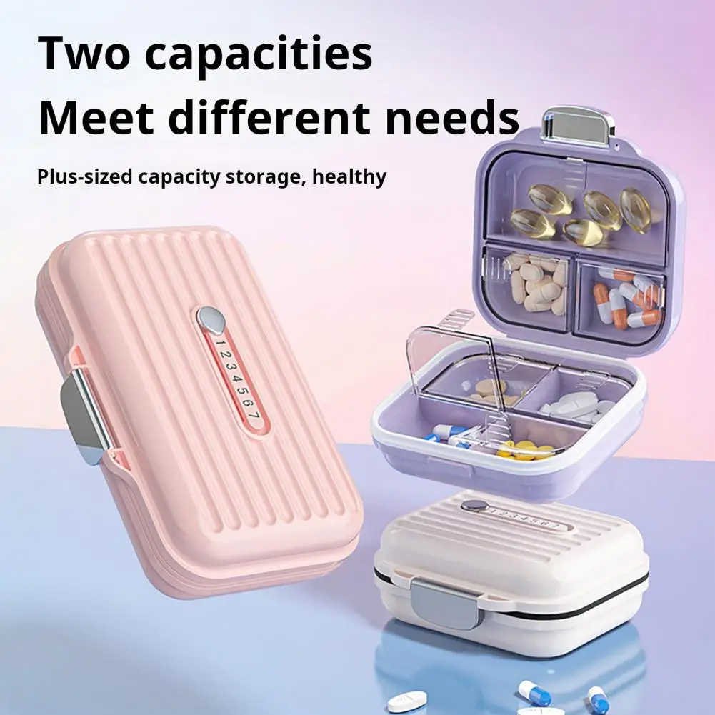 Pill Storage Box  Multi-purpos - Medicine Cabinet Lock avaliação e preço