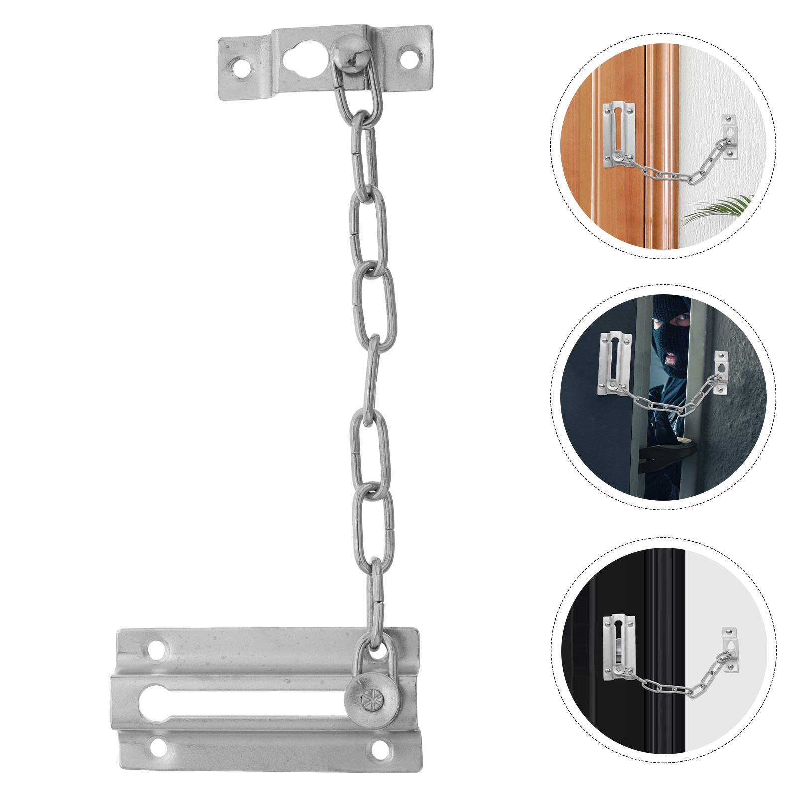 Anti Theft Heavy Duty Door Cha - Security Chain Door avaliação e preço