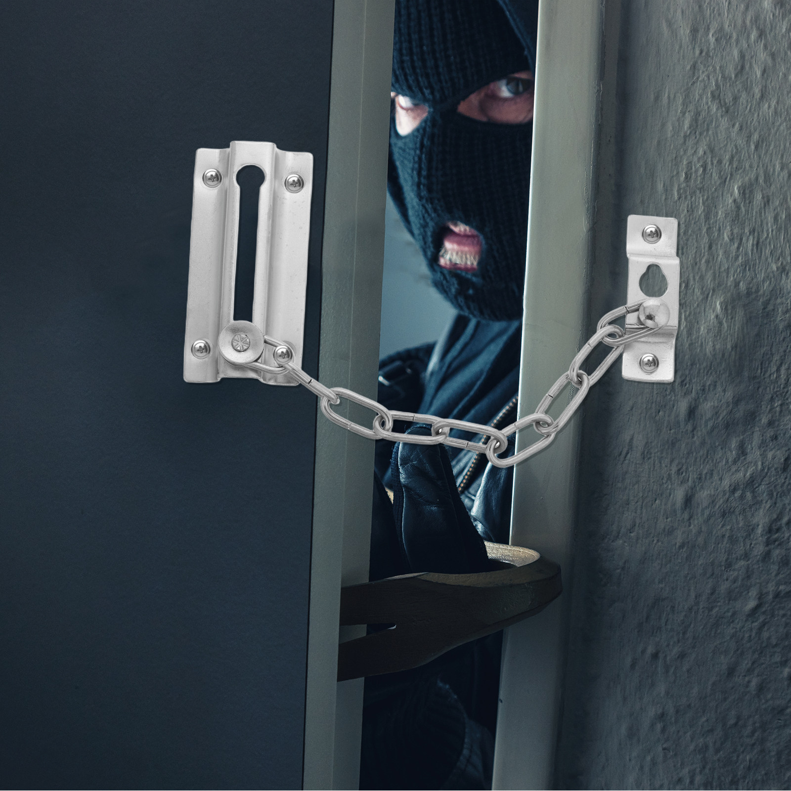Anti Theft Heavy Duty Door Cha - Security Chain Door avaliação e preço