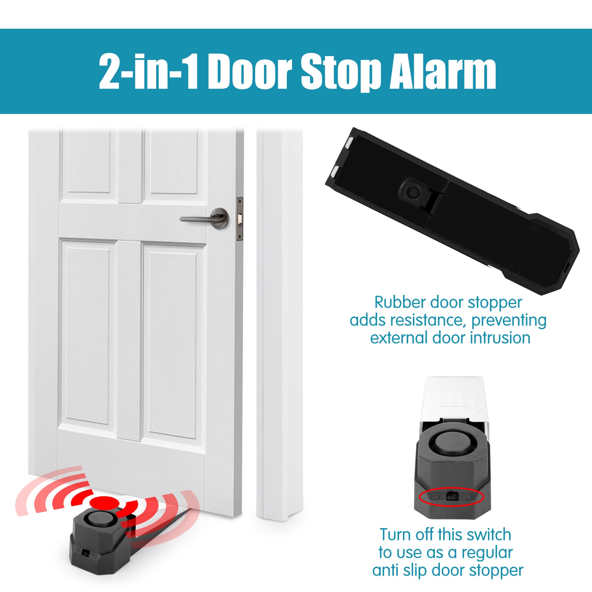 Wireless Door Stop Alarm Syste - Door Stop Alarm avaliação e preço