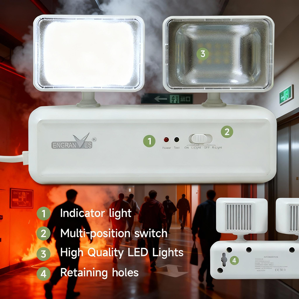 Emergency Exit Light LED Emerg - Power Outage Light avaliação e preço