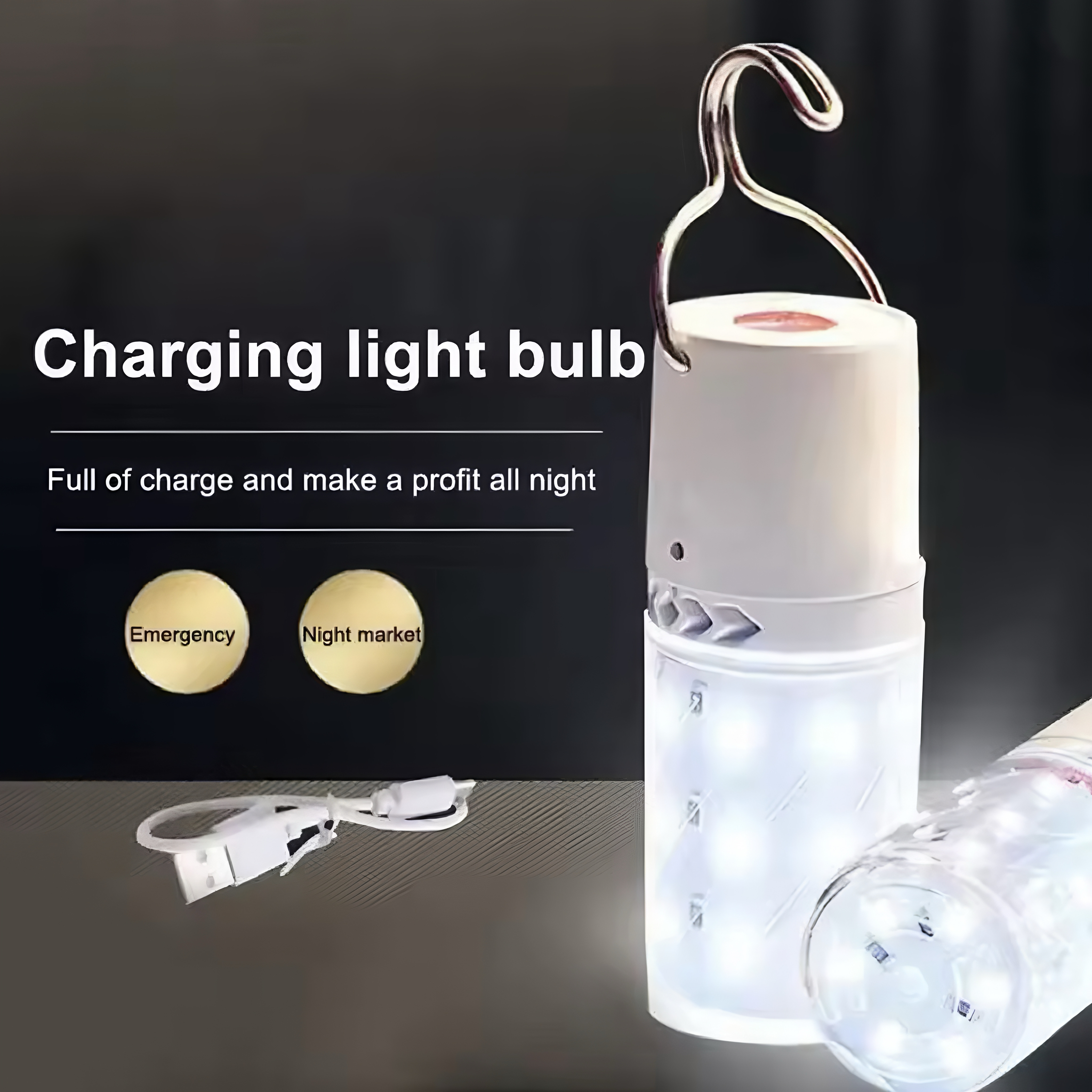 USB Rechargeable Emergency Lig - Power Outage Light avaliação e preço