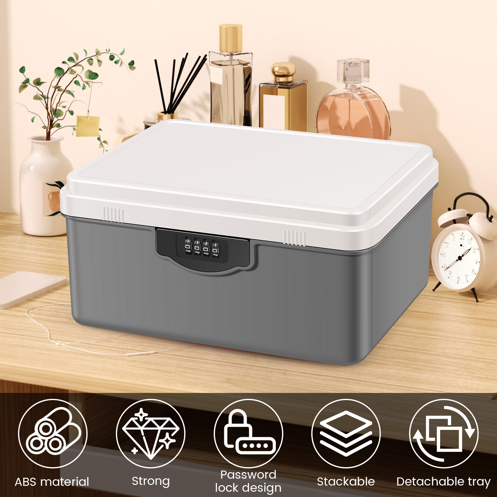 Digital Password Lock Safe Box - Medicine Cabinet Lock avaliação e preço