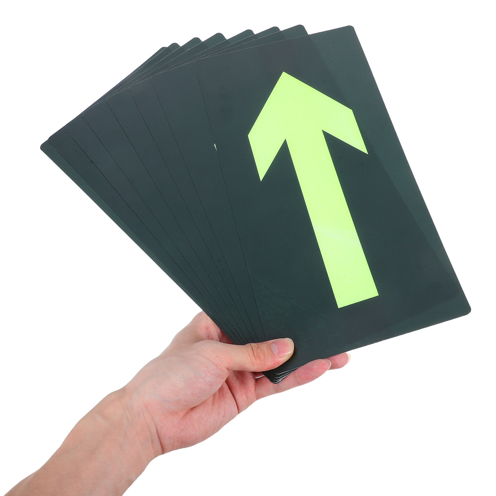 8Pcs Self Adhesive Glow Waterp - Emergency Exit Sign avaliação e preço