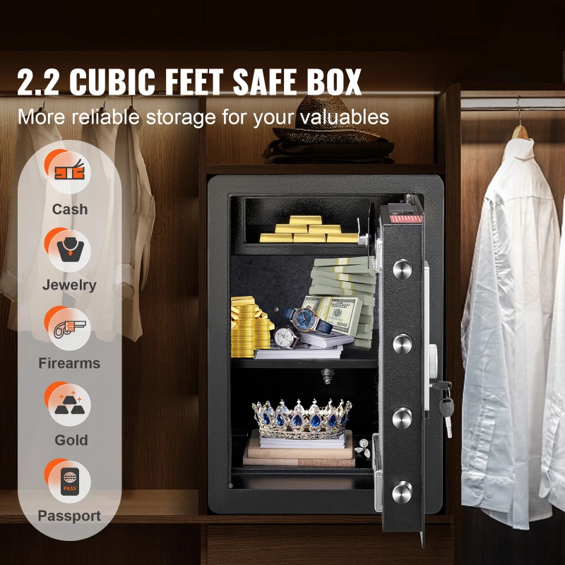 SucceBuy Electric Safe 2.2/1.8 - Fire Safe Document avaliação e preço