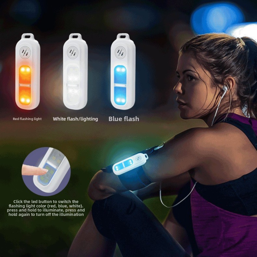 130dB Night Running Safety War - Personal Alarm Keychain avaliação e preço
