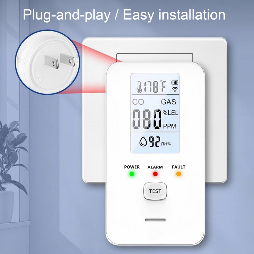 Natural Gas & Carbon Monoxide  - Co Detector Plug avaliação e preço