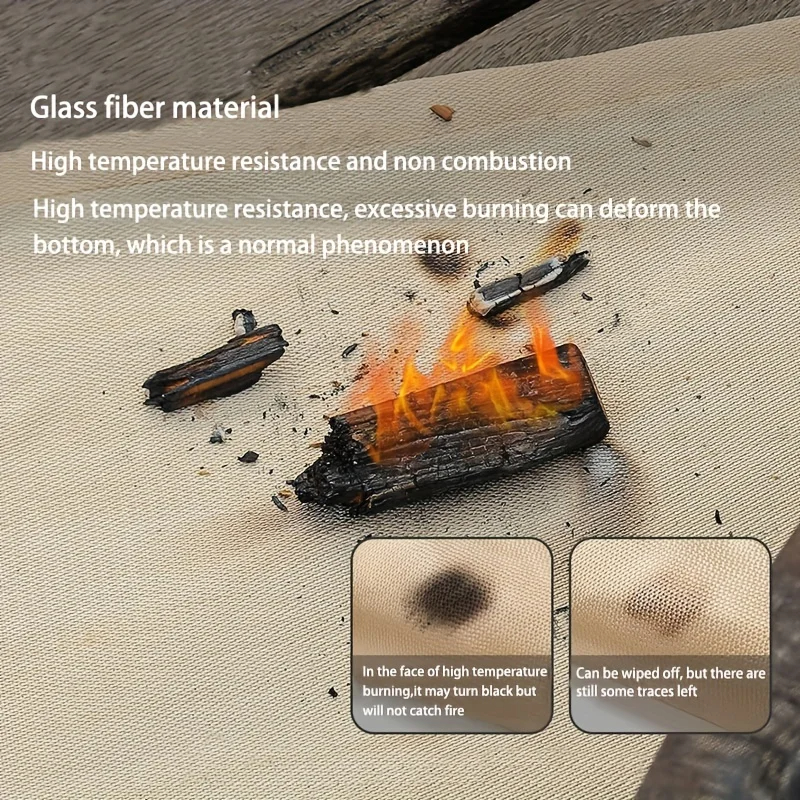 Outdoor Camping Fireproof Clot - Fire Blanket Kitchen avaliação e preço