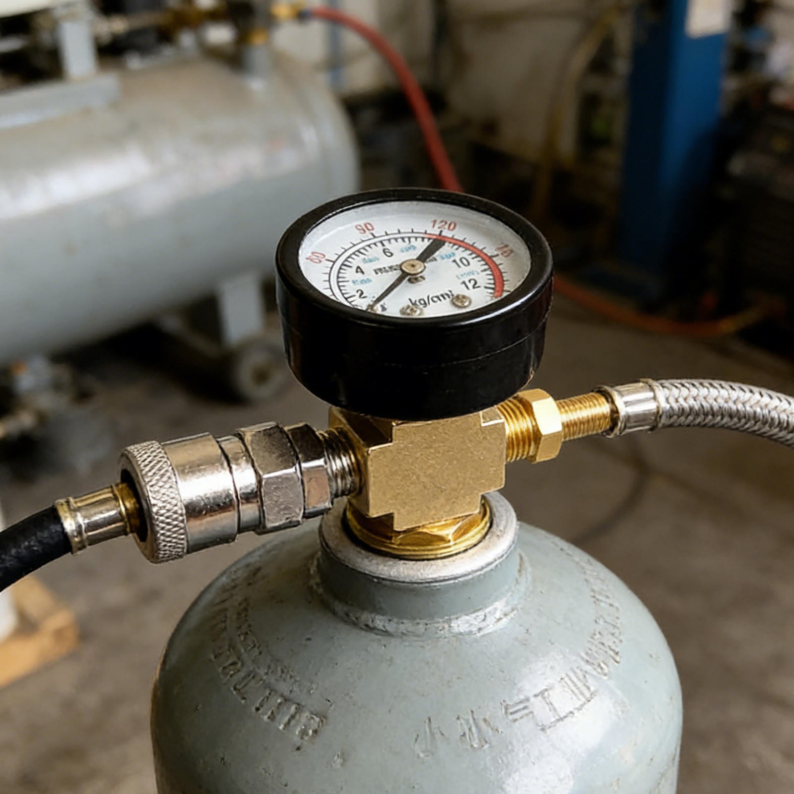 Small Air Tank Pressures Adapt - Fire Extinguisher Small avaliação e preço