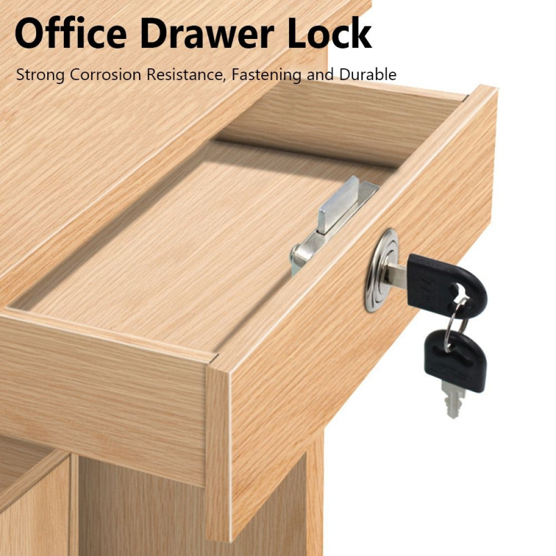 Zinc Alloy Drawer Lock Burglar - Medicine Cabinet Lock avaliação e preço