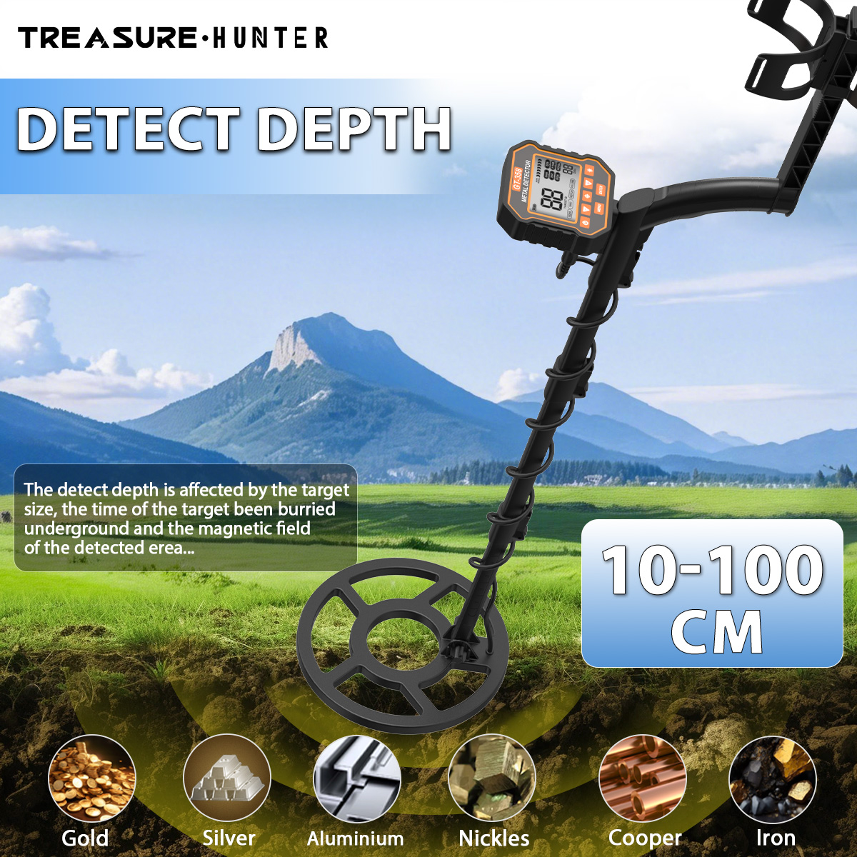 Treasure Hunter Metal Detector - Co Detector Plug avaliação e preço