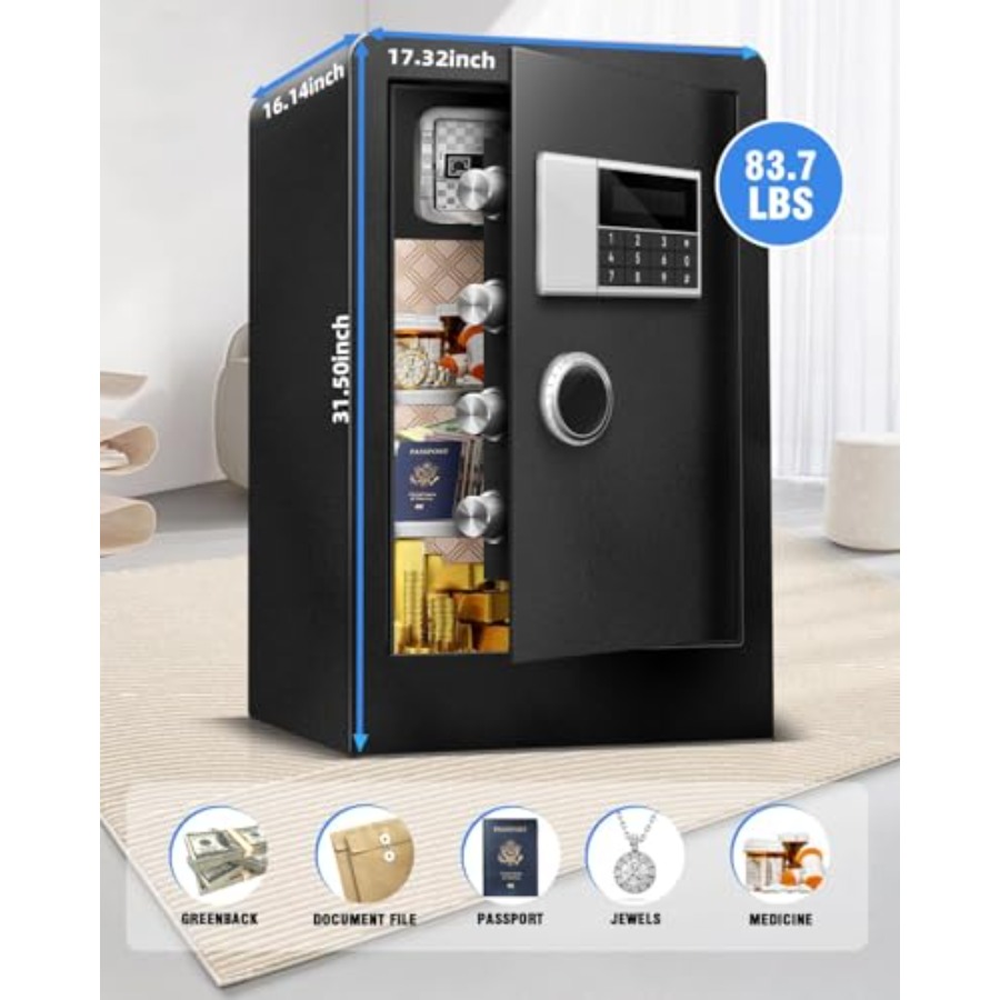 8.4 CuFt Heavy Duty Home Safe  - Lockbox Key Secure avaliação e preço