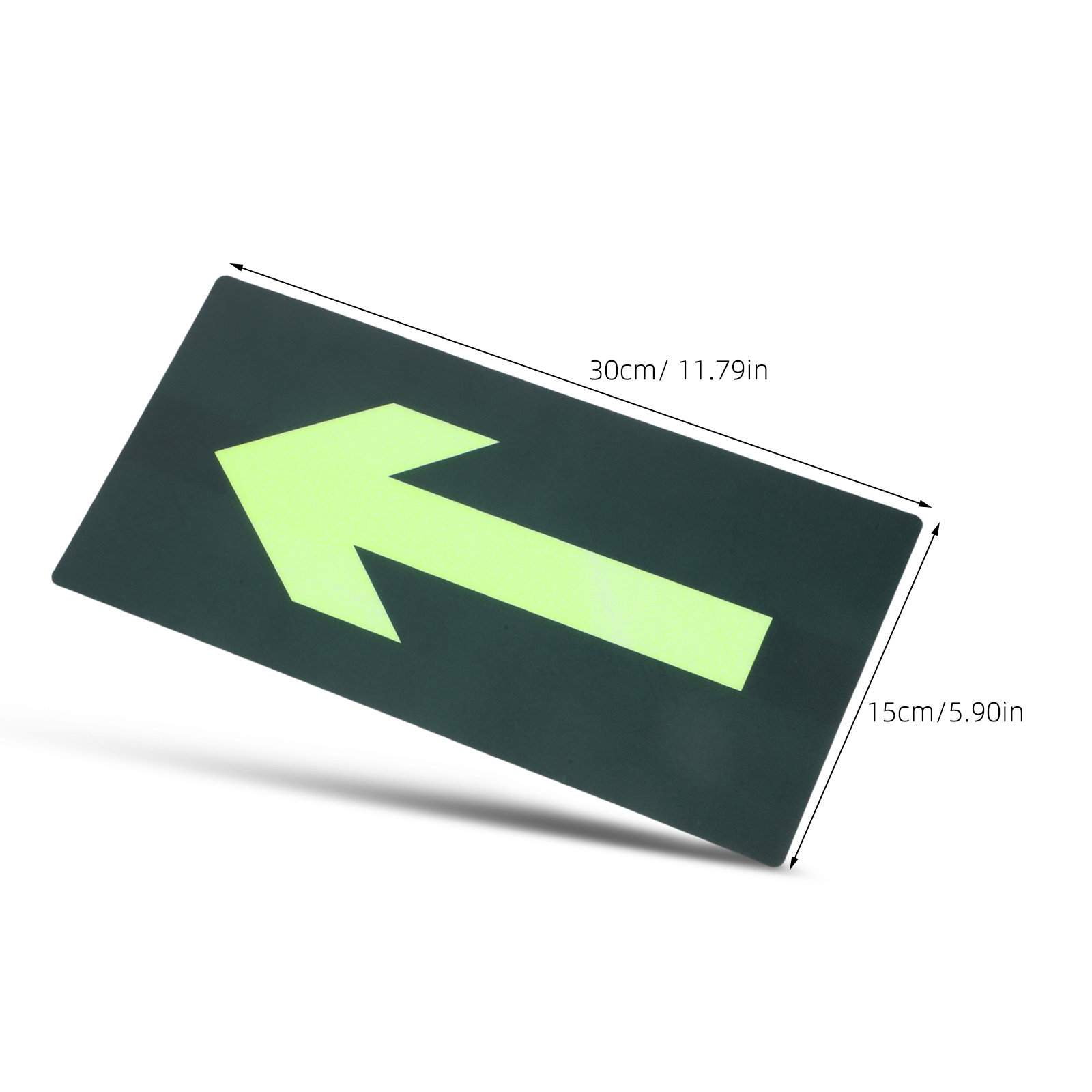 8Pcs Luminous Emergency Fire E - Emergency Exit Sign avaliação e preço