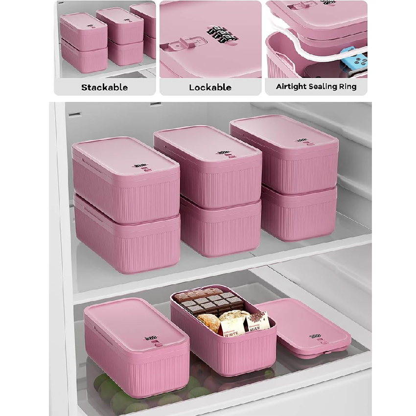 Lock Box with Locker,Lockbox f - Medicine Cabinet Lock avaliação e preço