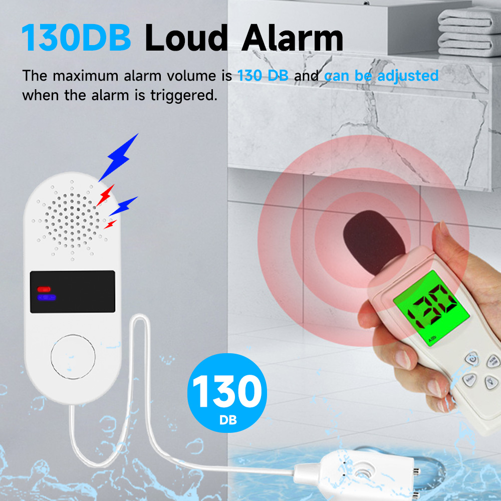 Tuya Wifi Water Leak Detector  - Water Alarm Sensor avaliação e preço