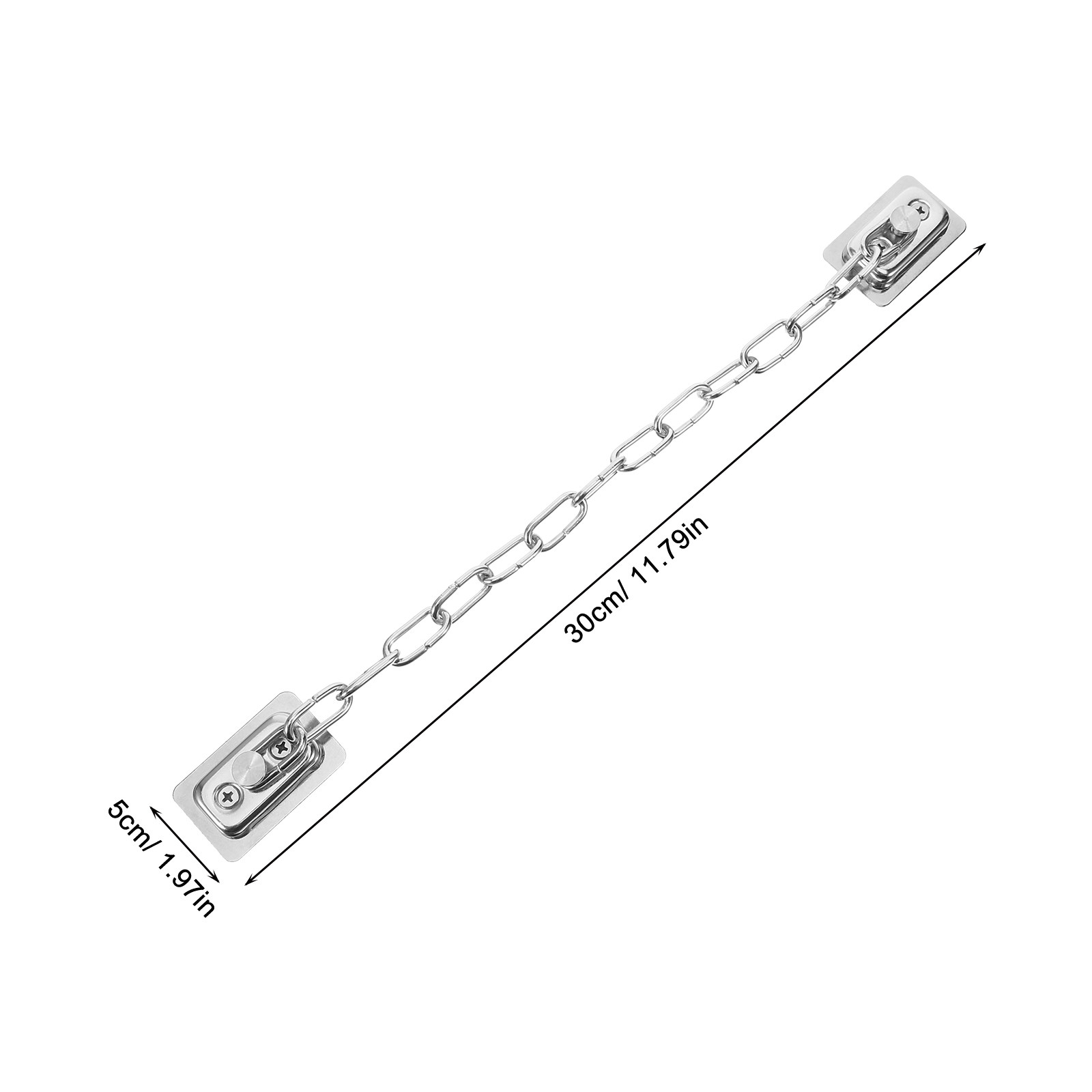 Stainless Steel Door Chain Loc - Security Chain Door avaliação e preço