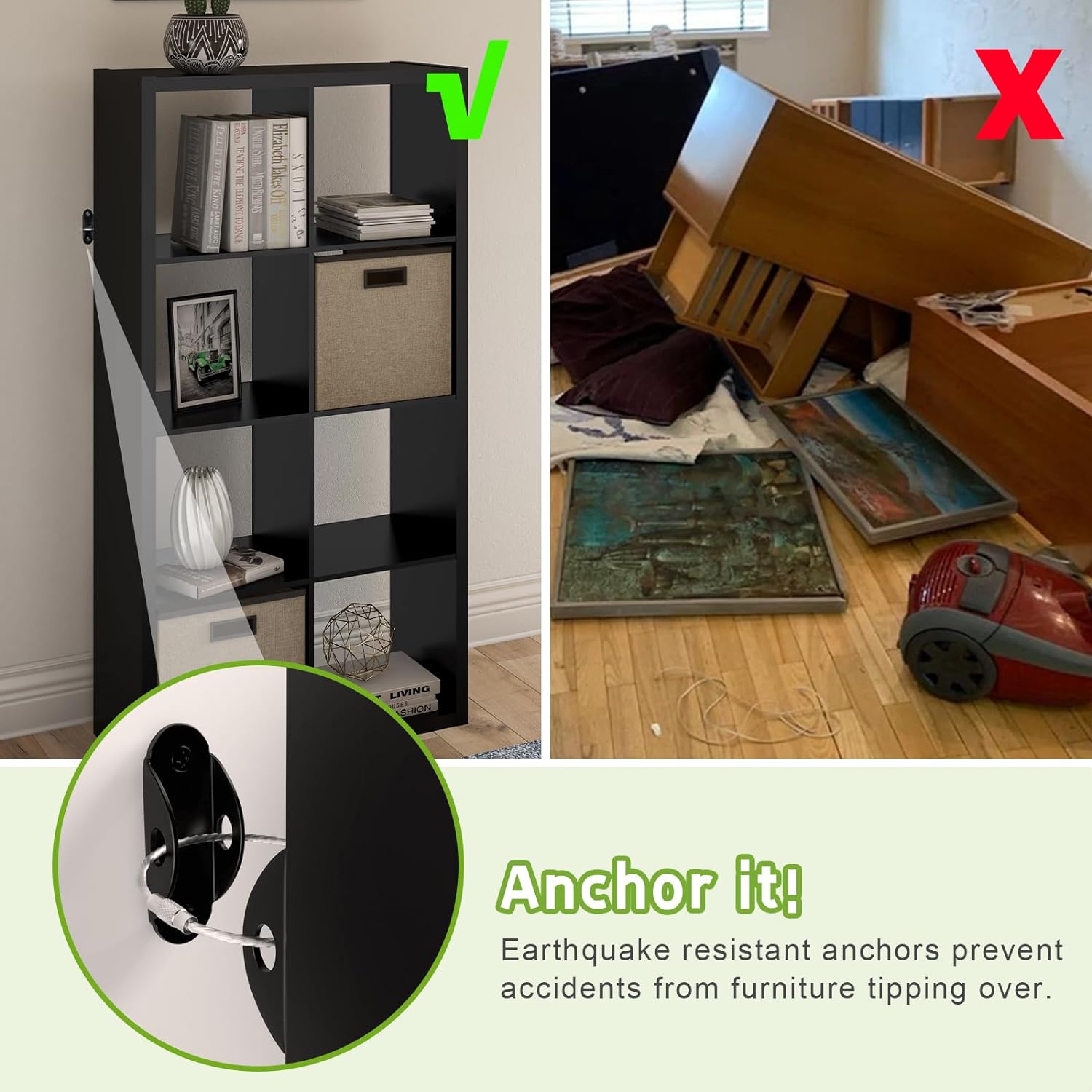 Furniture Anchors Furniture St - Earthquake Anchor Strap avaliação e preço