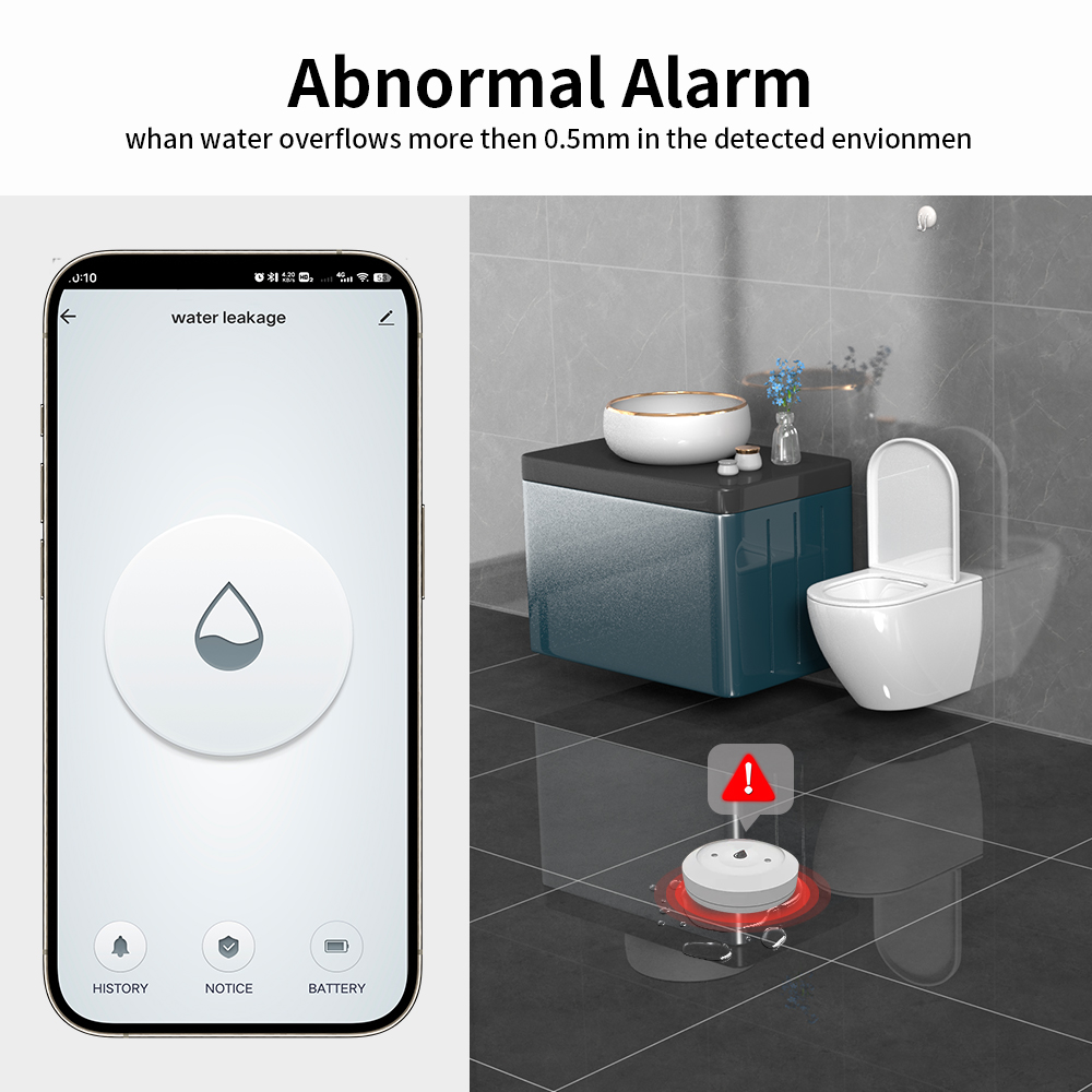 TNCE ZigBee3.0 Tuya Smart Wate - Water Alarm Sensor avaliação e preço