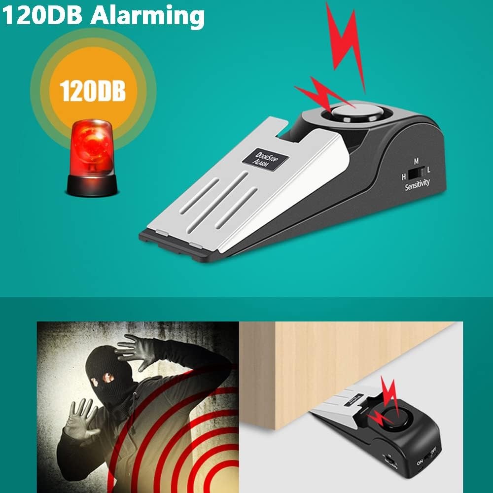 Door Stop Alarm with 120dB Sec - Door Stop Alarm avaliação e preço