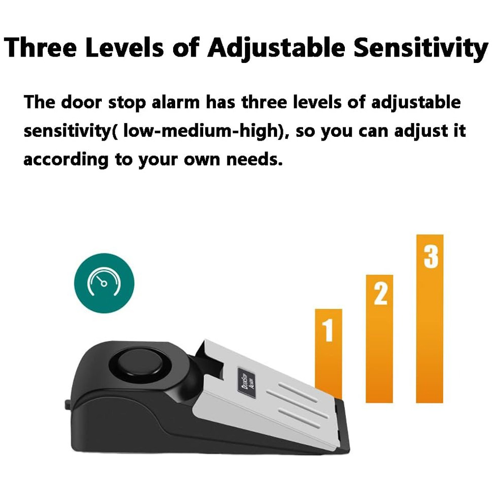Door Stop Alarm with 120dB Sec - Door Stop Alarm avaliação e preço