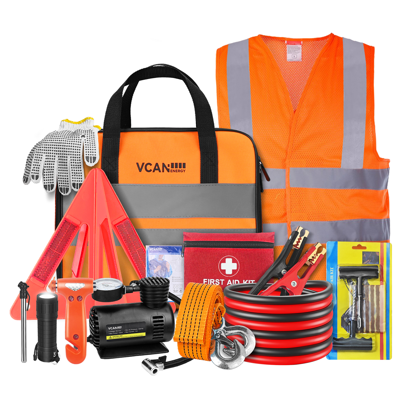 Emergency Safety Kit Bag with  - First Aid Bag Kit avaliação e preço