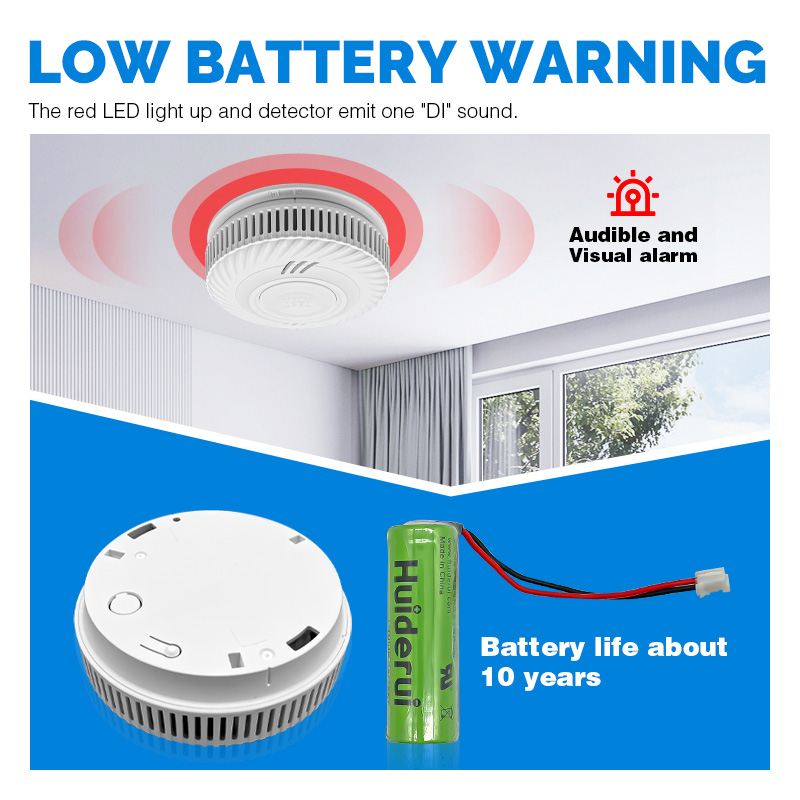 Powered Hotel Smart Wireless T - Smoke Detector Interconnected avaliação e preço