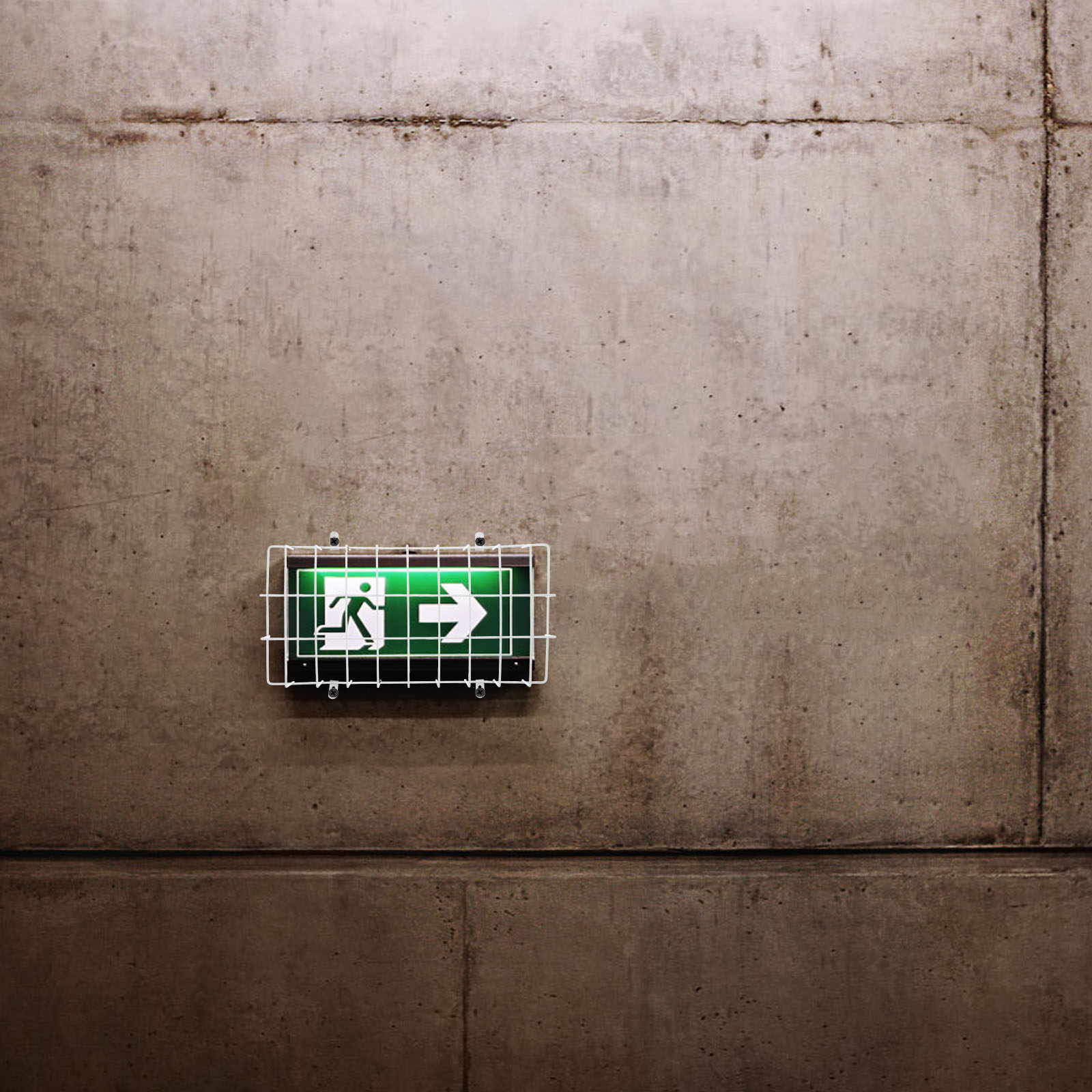 Heavy Duty Metal Exit Sign Pro - Emergency Exit Sign avaliação e preço