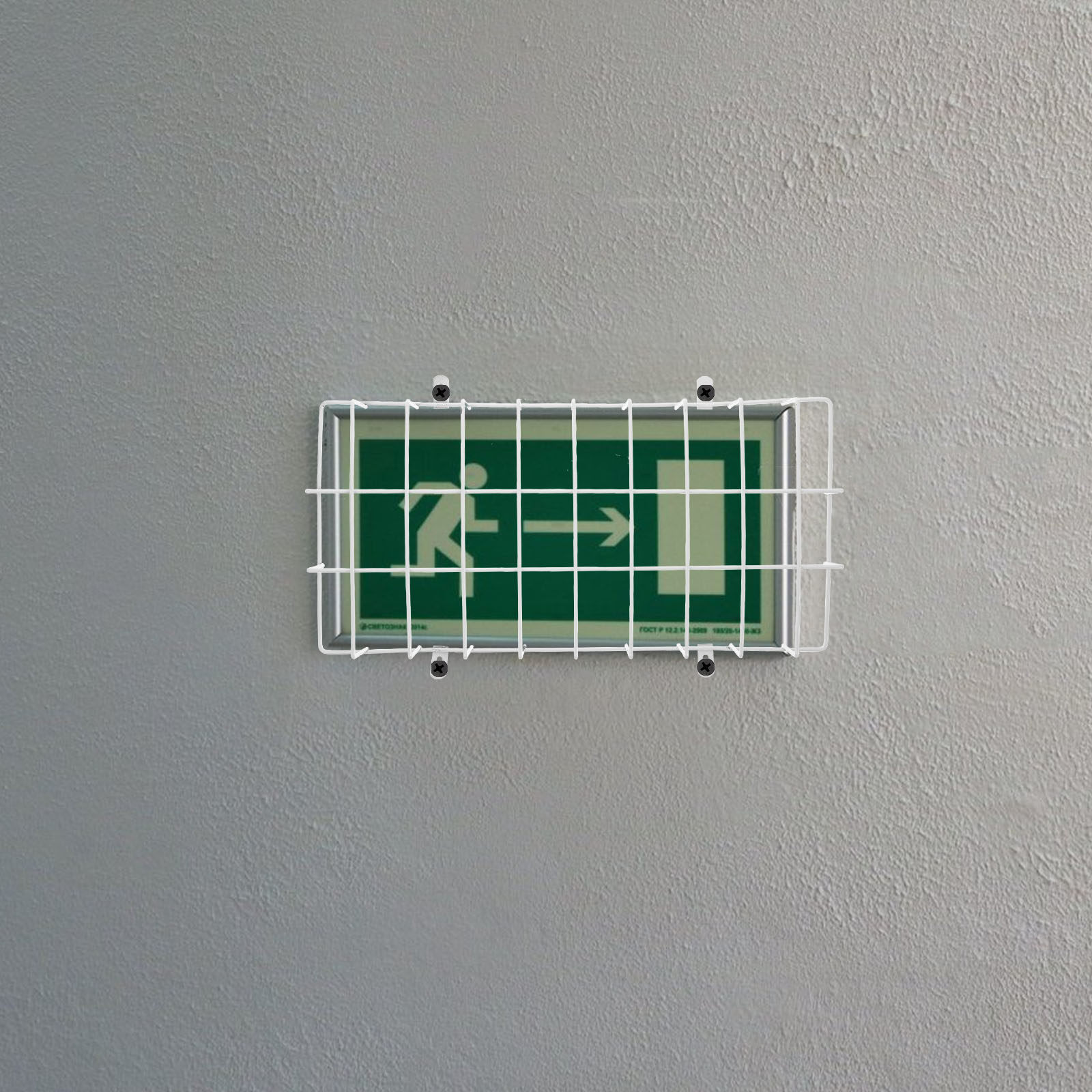 Heavy Duty Metal Exit Sign Pro - Emergency Exit Sign avaliação e preço