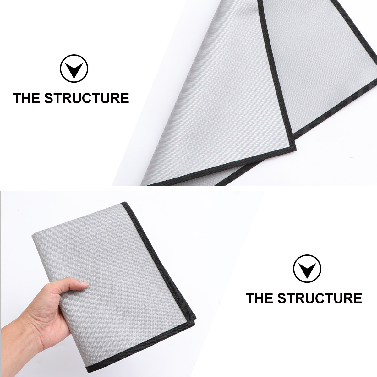 1Pcs Fire Blanket Silver Fire  - Fire Blanket Kitchen avaliação e preço