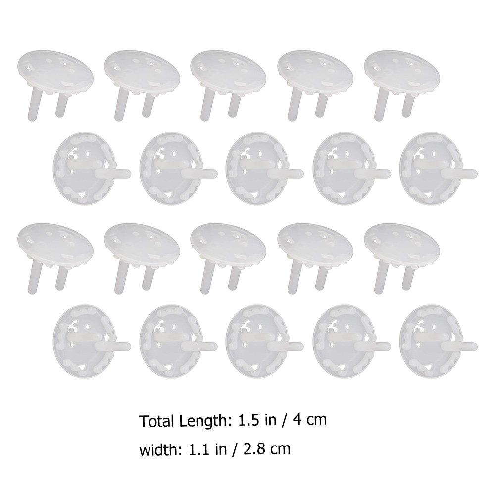 20Pcs Plastic Outlet Covers Ch - Outlet Cover Baby avaliação e preço