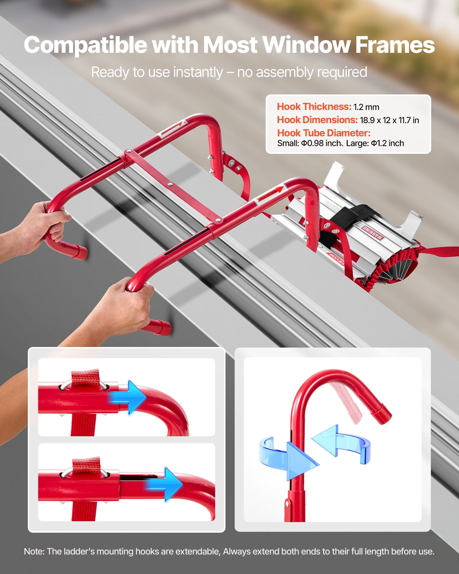 Fire Escape Ladder, 5-6 Story  - Fire Escape Ladder avaliação e preço