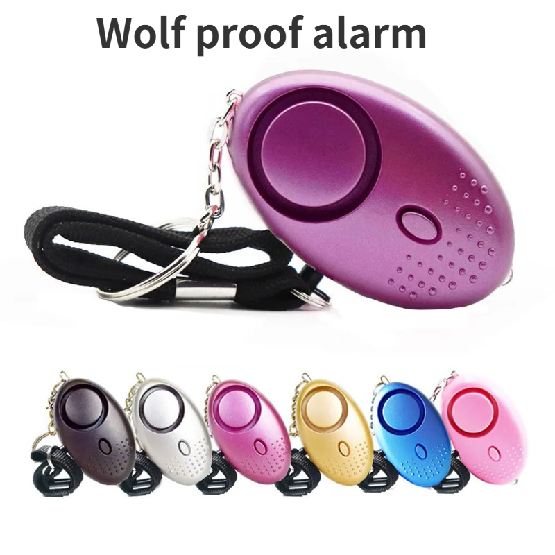 130dB Anti-wolf Girl Child Wom - Personal Alarm Keychain avaliação e preço