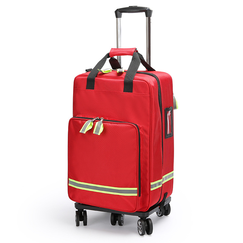 Large Capacity Empty Trolley F - First Aid Bag Kit avaliação e preço