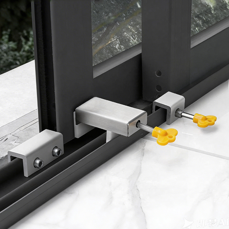 Adjustable Window Lock Stopper - Window Lock Bar avaliação e preço