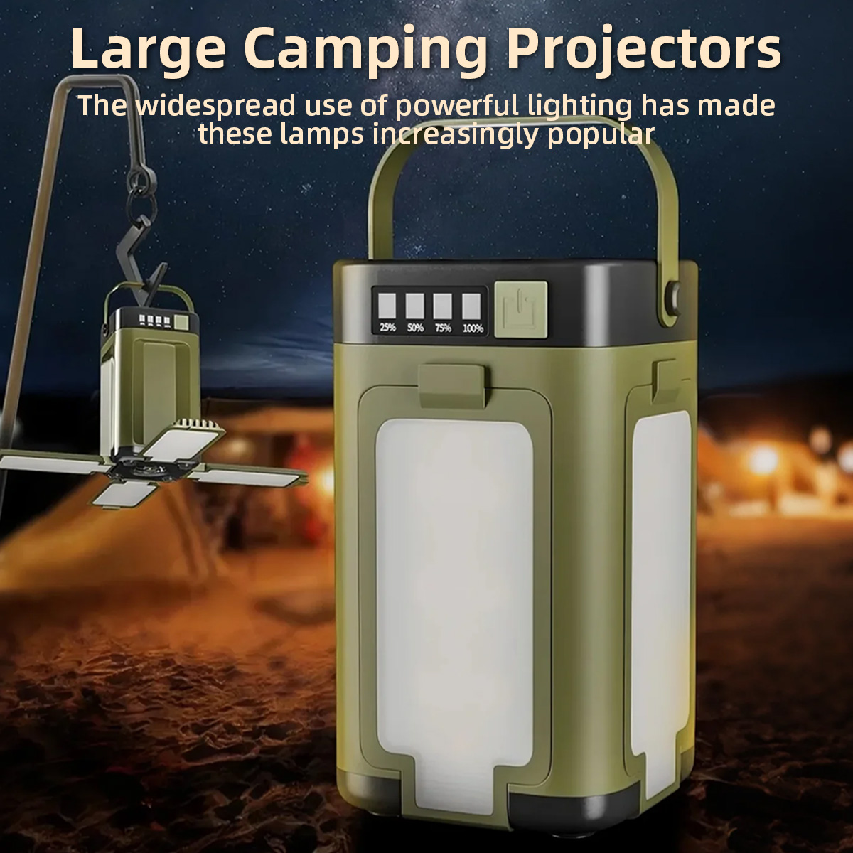 Portable Four-Leaf Clover Camp - Power Outage Light avaliação e preço