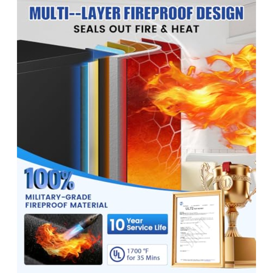 Heavy Duty Fireproof Safe for  - Fire Safe Document avaliação e preço